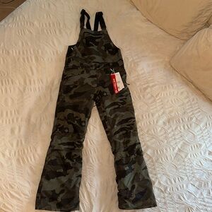 Youth Volcom Snow Bib, youth large, new with tags never worn